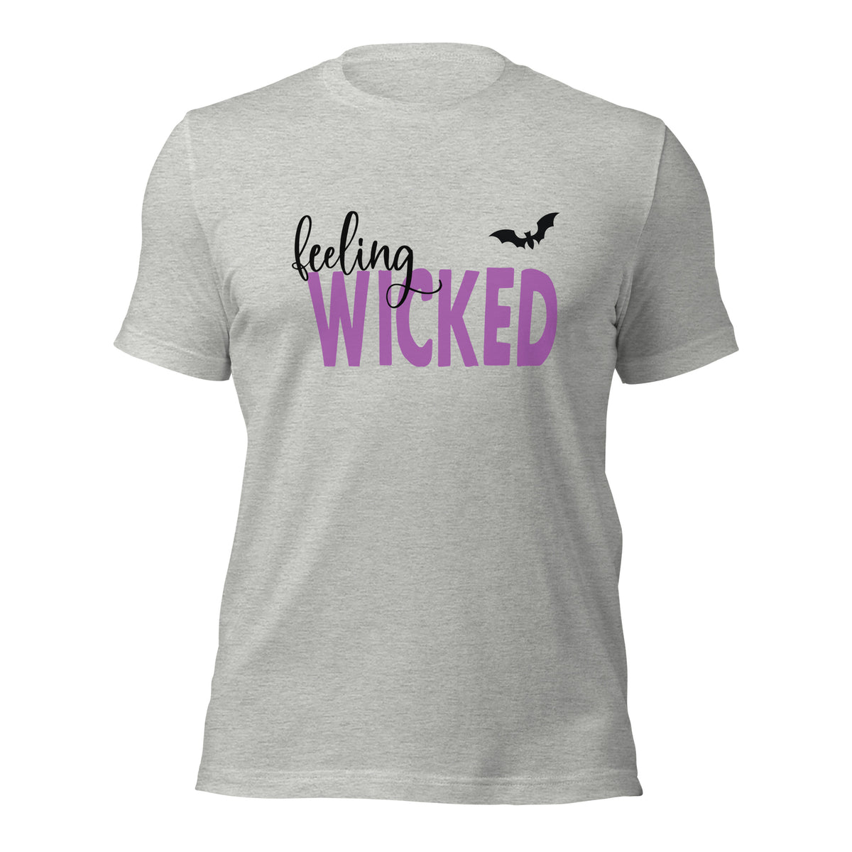 Feeling Wicked Halloween Shirt, Edgy Halloween Graphic Tee for Parties, Trick or Treat, or Chilling with a Movie - Captain Woody's Shirts & Beach Club