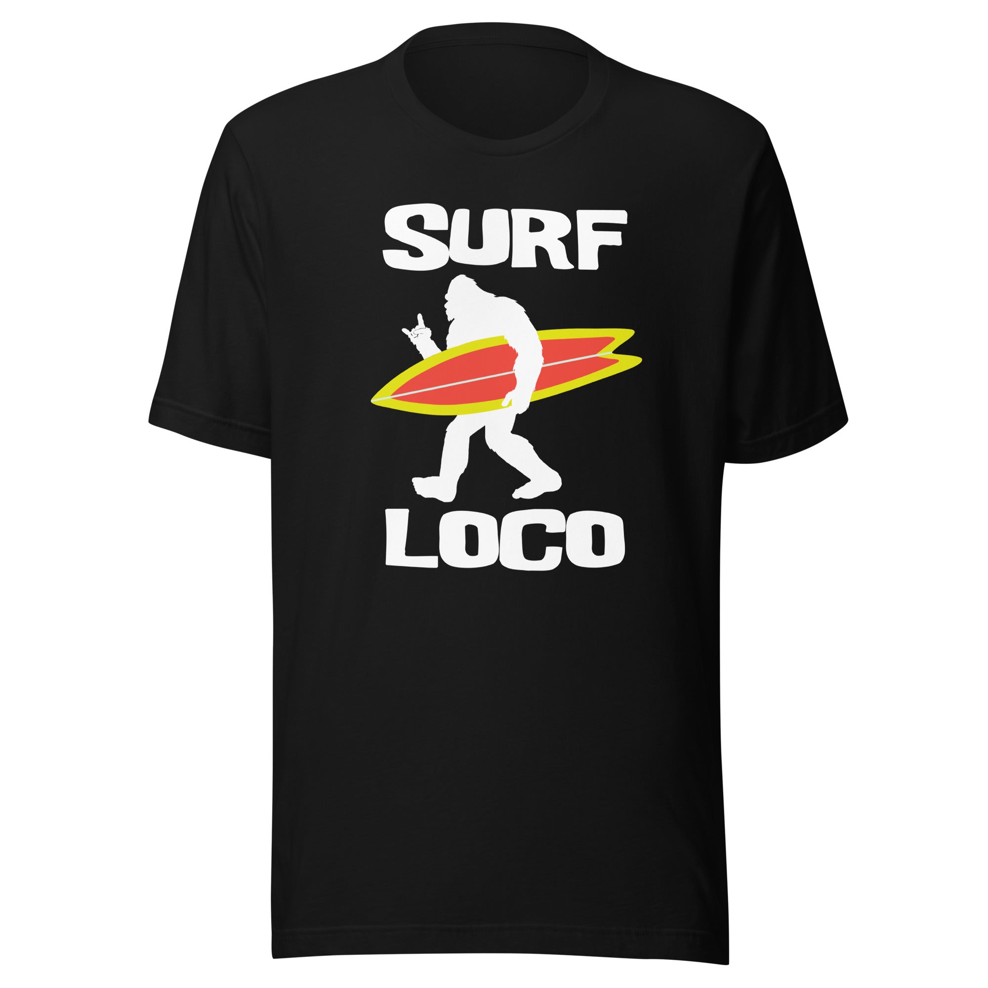 Surf Loco Sasquatch Surfer - Captain Woody's Shirts & Beach Club