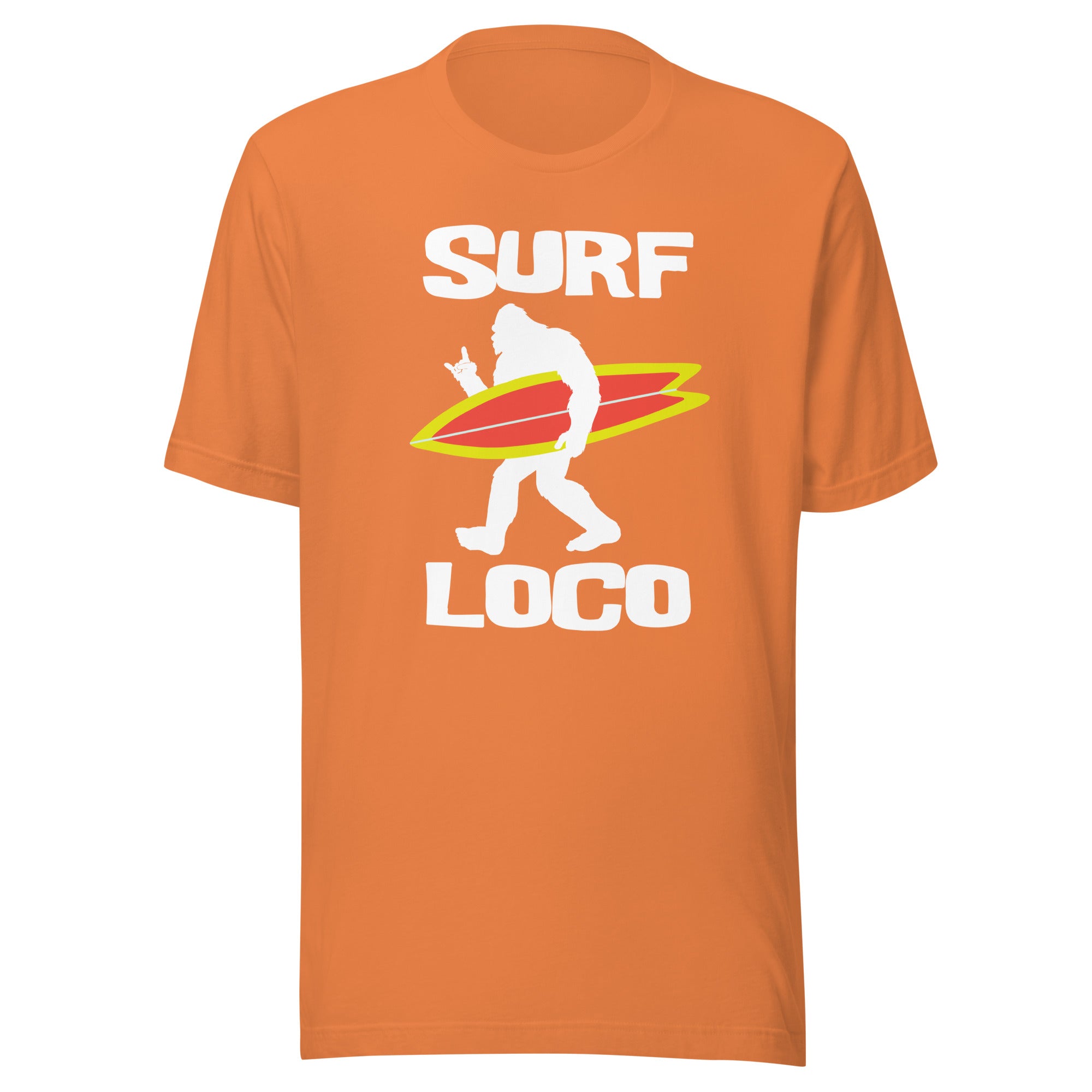 Surf Loco Sasquatch Surfer - Captain Woody's Shirts & Beach Club