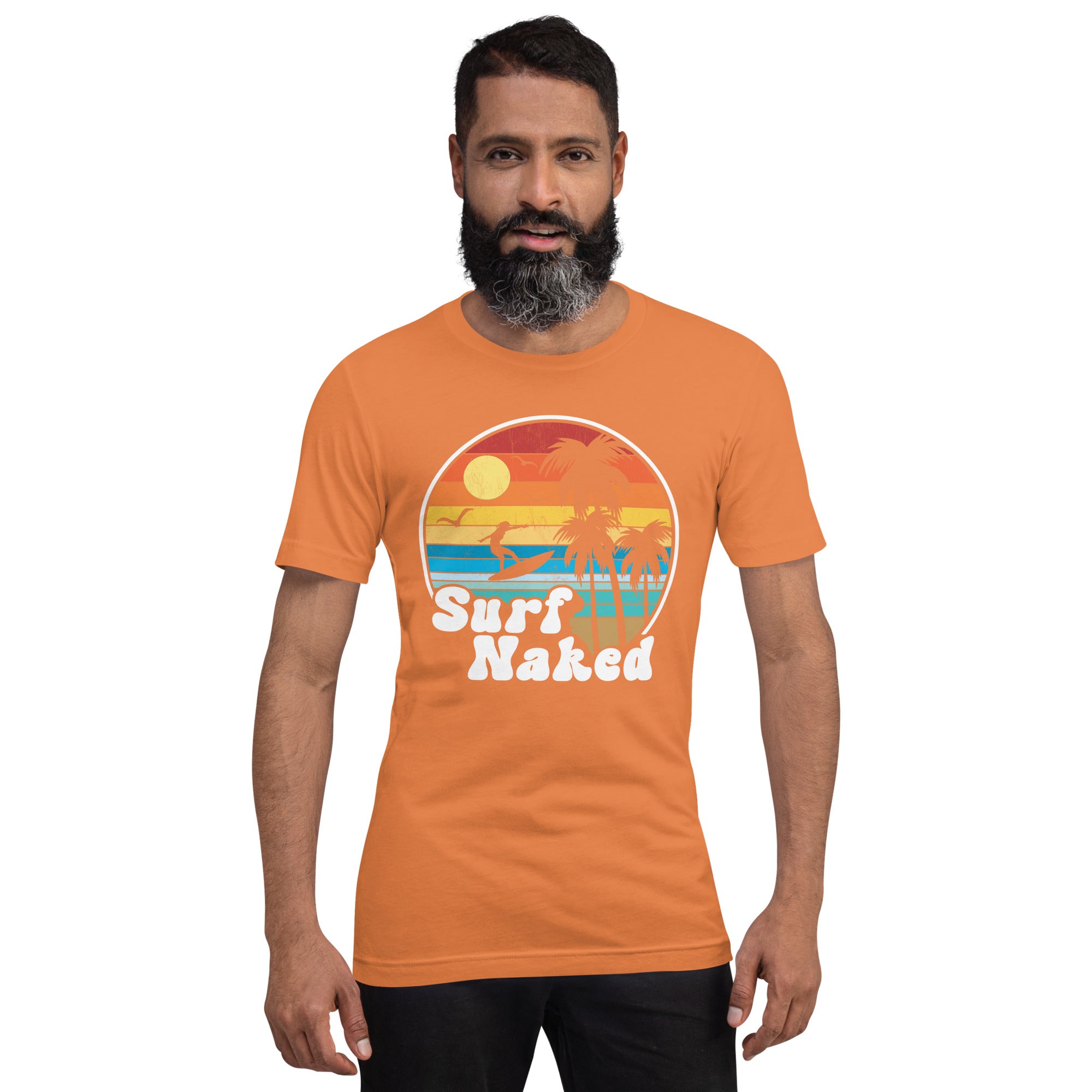 Surf Naked Sunset Beach Tee