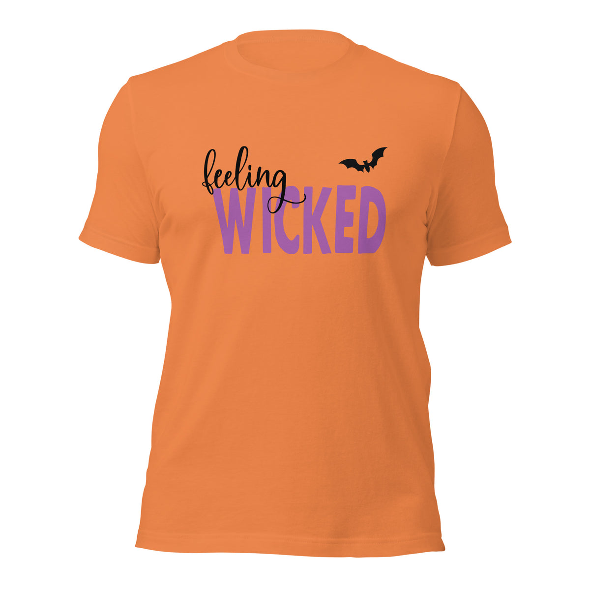 Feeling Wicked Halloween Shirt, Edgy Halloween Graphic Tee for Parties, Trick or Treat, or Chilling with a Movie - Captain Woody's Shirts & Beach Club