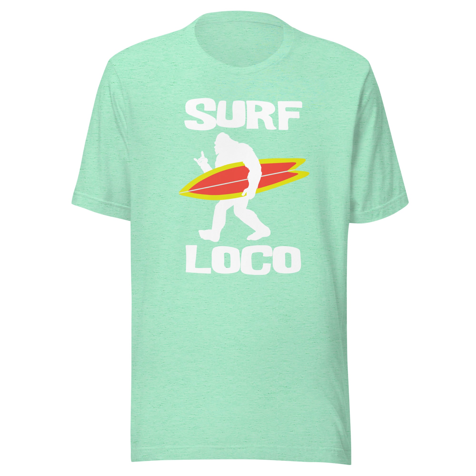 Surf Loco Sasquatch Surfer - Captain Woody's Shirts & Beach Club