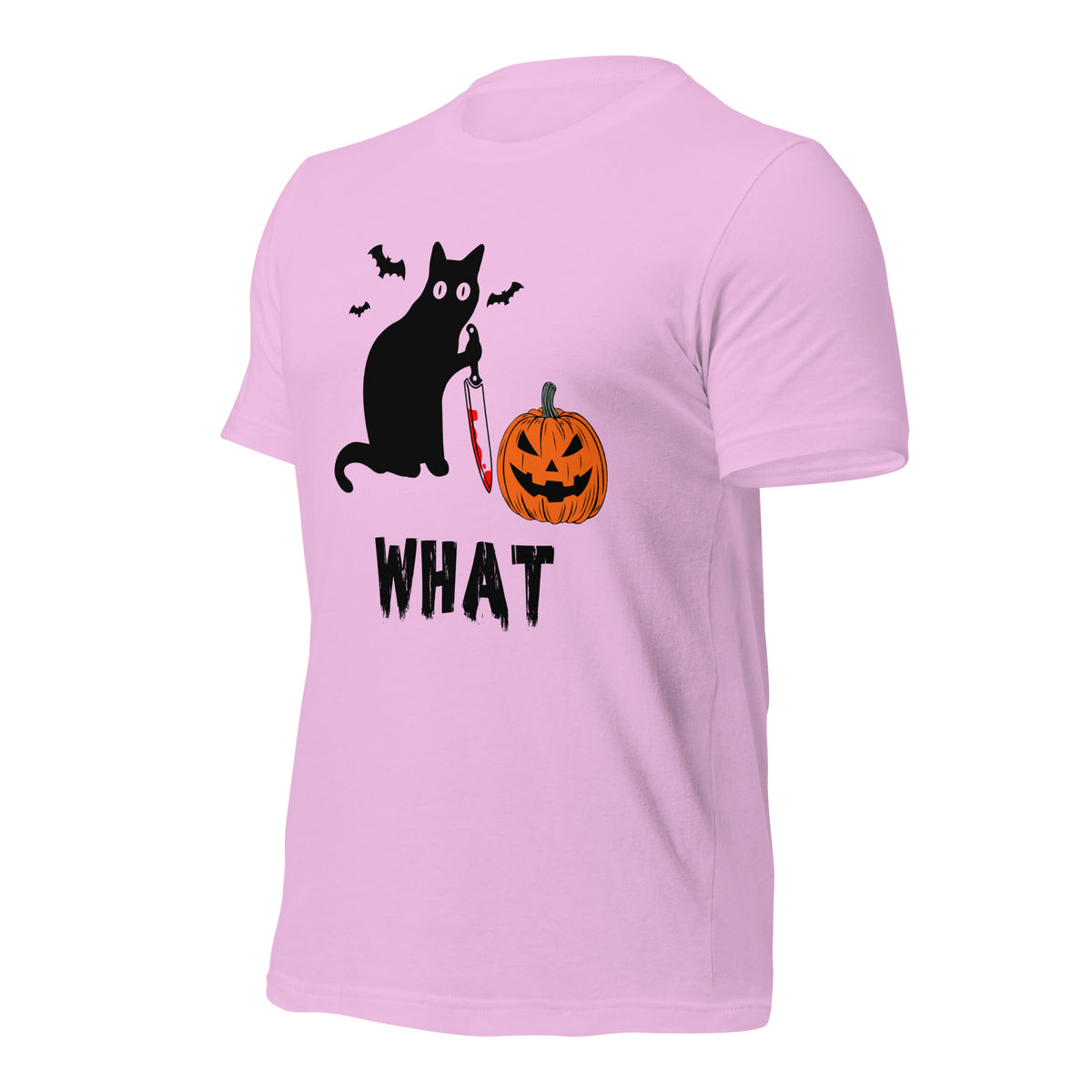 Murderous Cat Halloween shirt, edgy graphic design featuring bloody knife, perfect for spooky events, unique gift for cat lovers - Captain Woody's Shirts & Beach Club