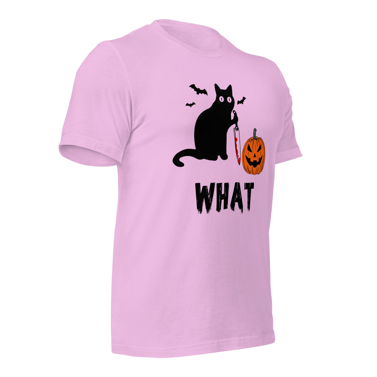 Murderous Cat Halloween shirt, edgy graphic design featuring bloody knife, perfect for spooky events, unique gift for cat lovers - Captain Woody's Shirts & Beach Club