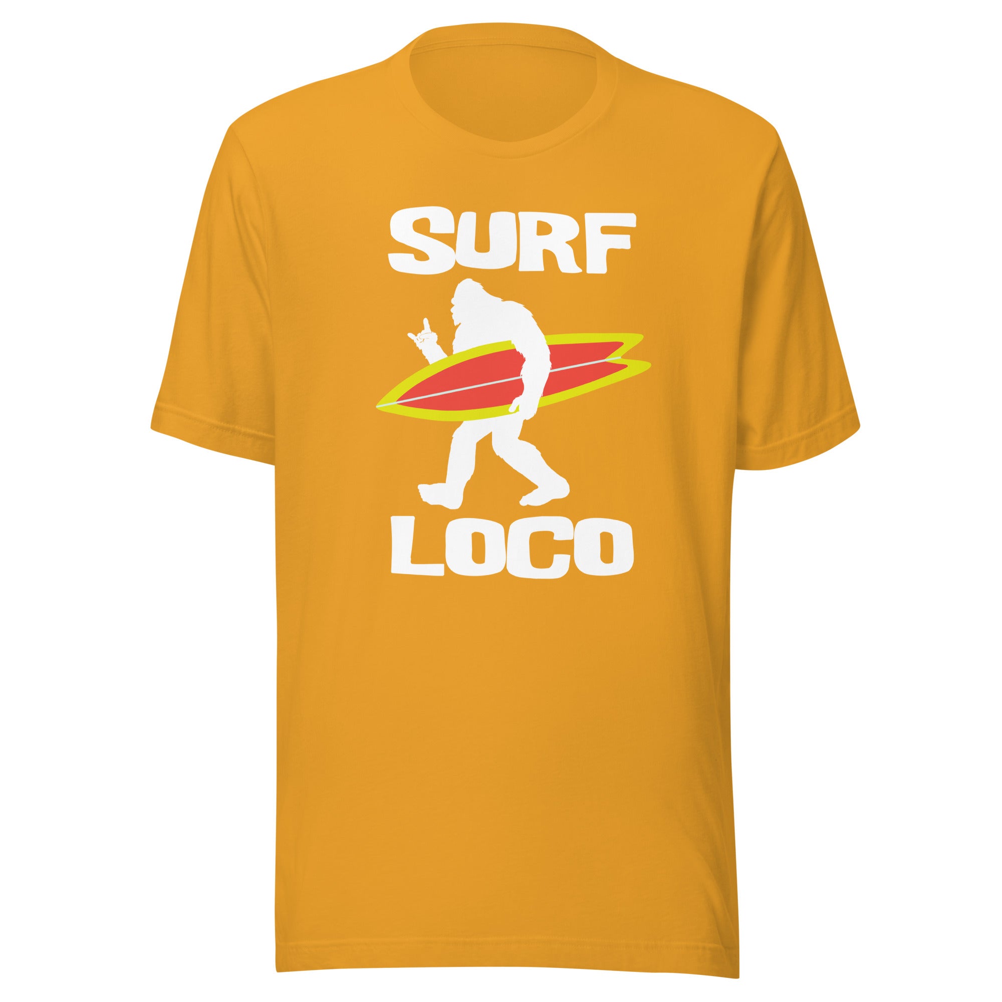 Surf Loco Sasquatch Surfer - Captain Woody's Shirts & Beach Club