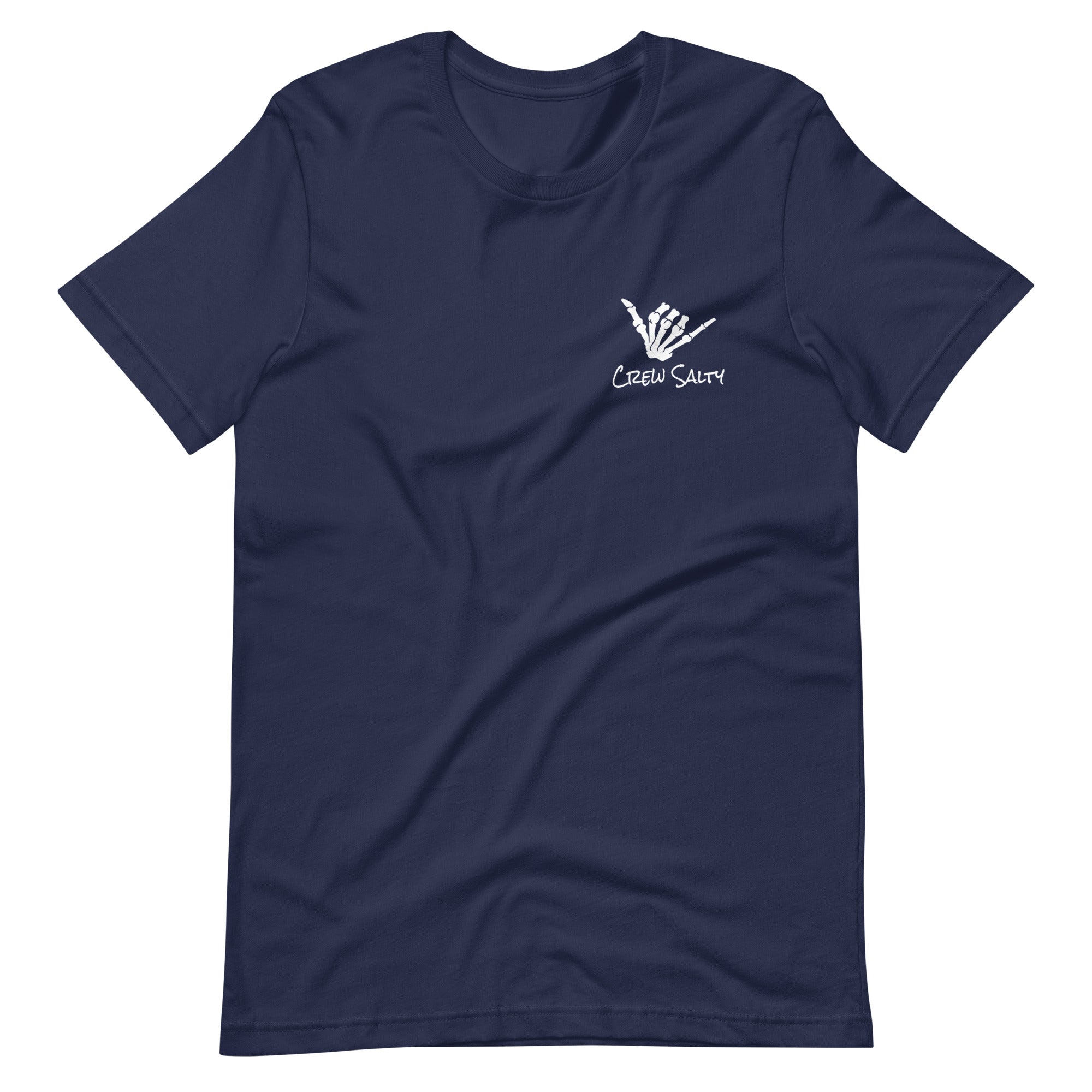 Stay Salty Skeleton Surfer w/front Salty Crew T-shirt