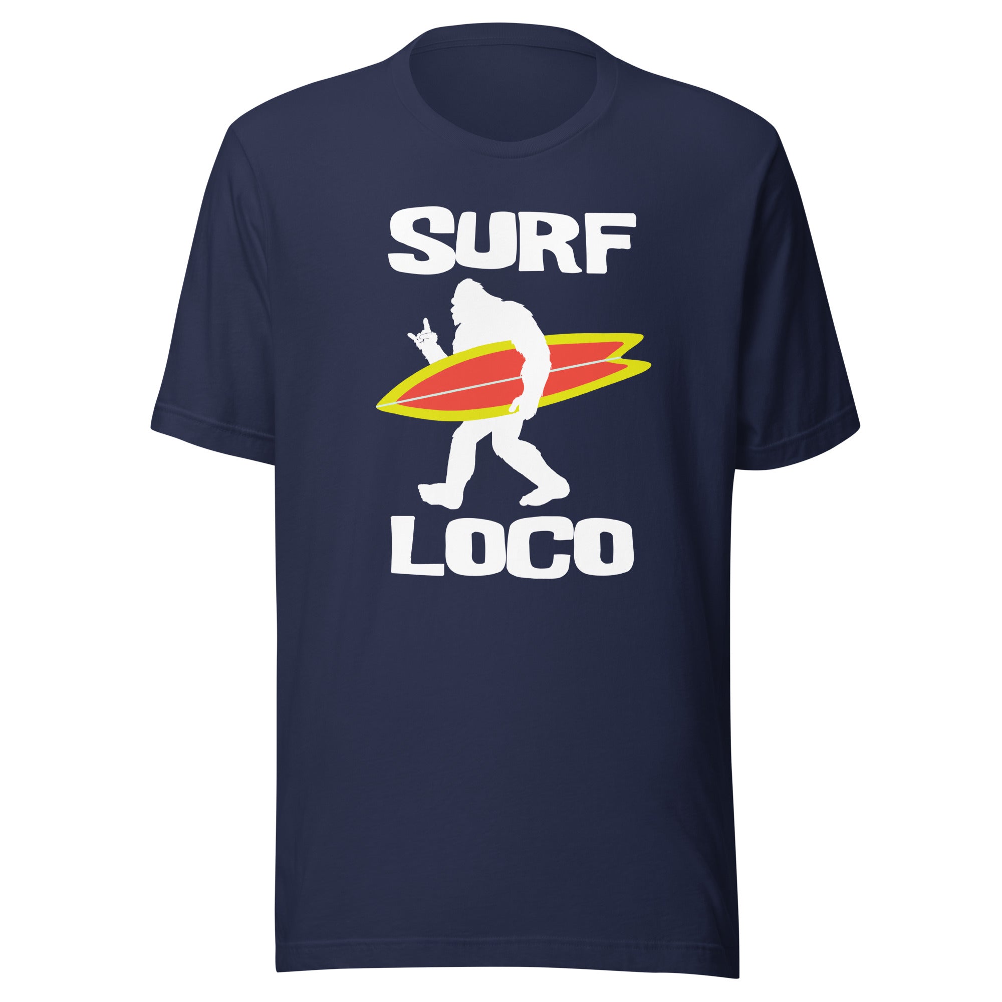 Surf Loco Sasquatch Surfer - Captain Woody's Shirts & Beach Club