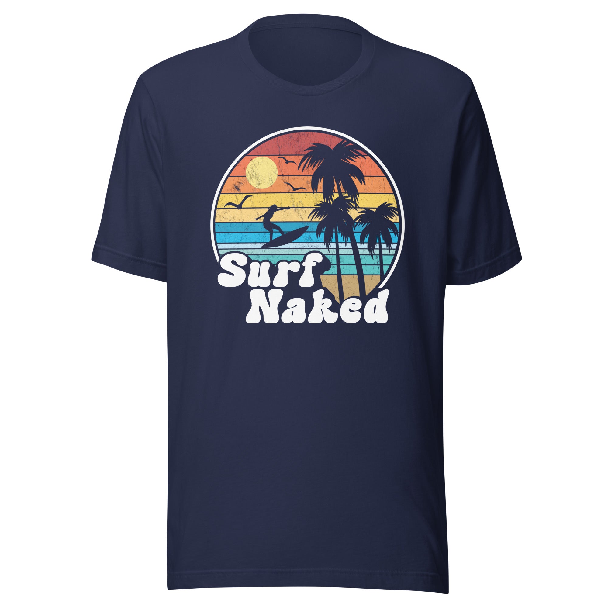 Surf Naked Sunset Beach Tee