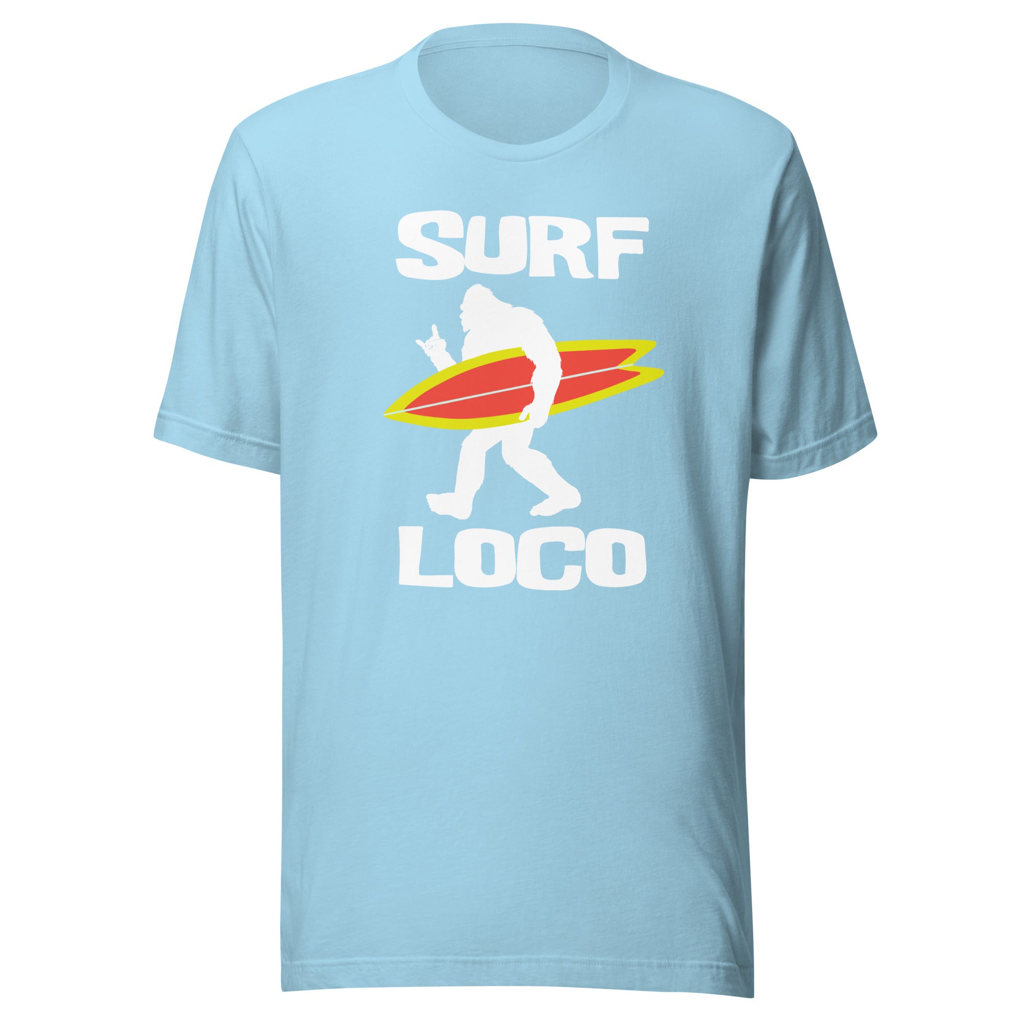 Surf Loco Sasquatch Surfer - Captain Woody's Shirts & Beach Club