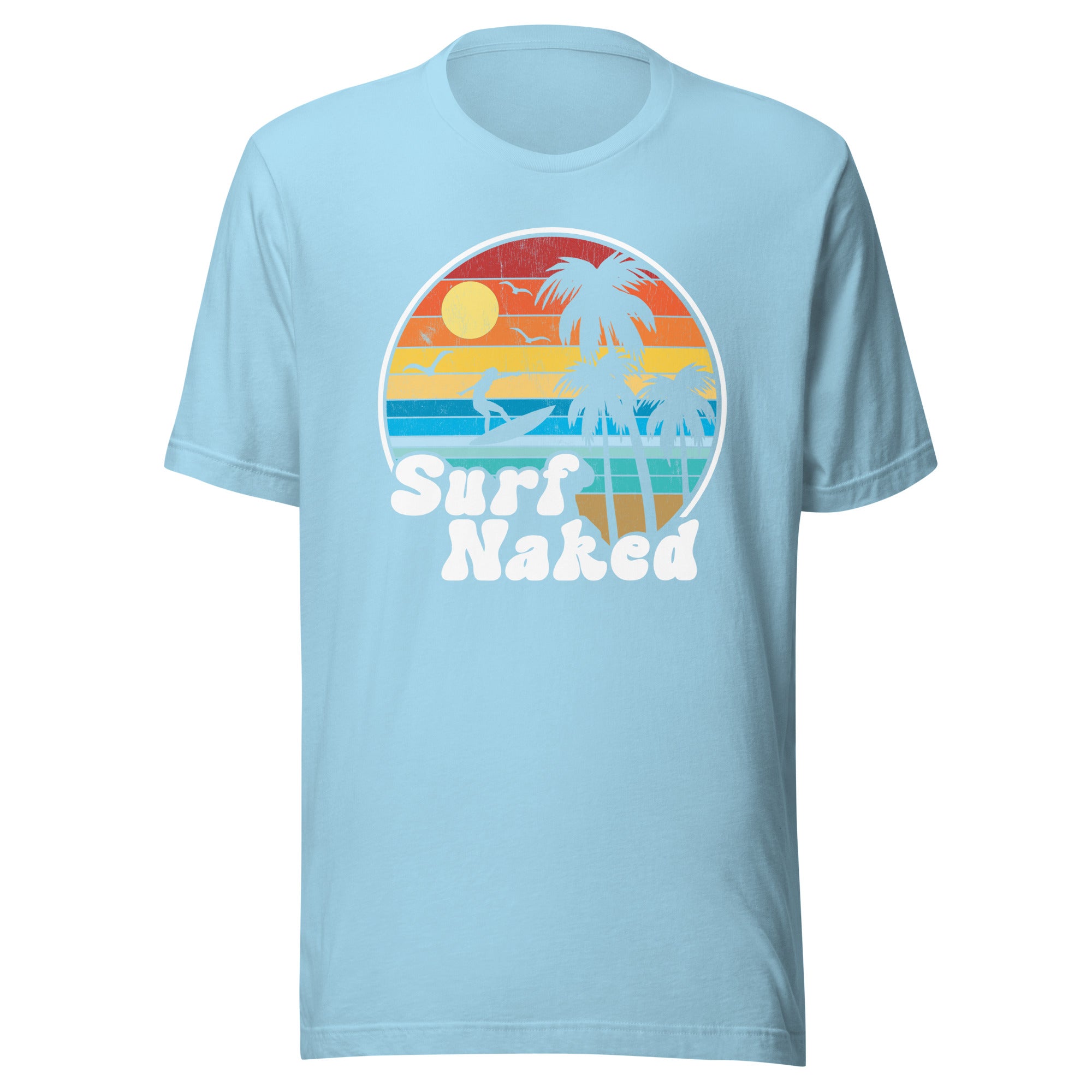 Surf Naked Sunset Beach Tee