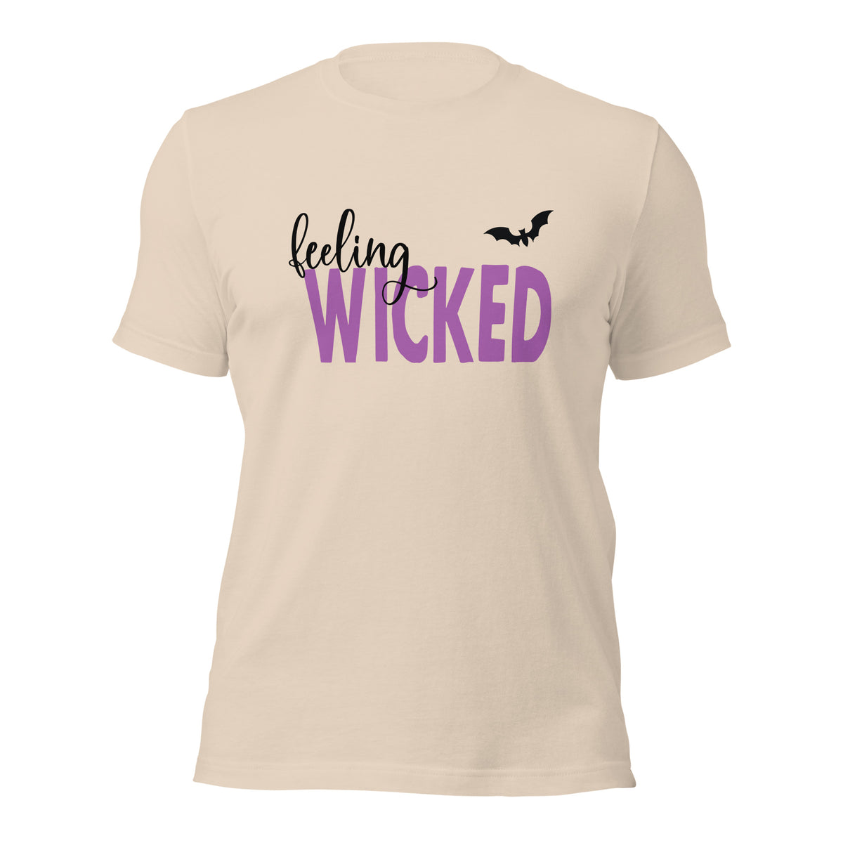 Feeling Wicked Halloween Shirt, Edgy Halloween Graphic Tee for Parties, Trick or Treat, or Chilling with a Movie - Captain Woody's Shirts & Beach Club