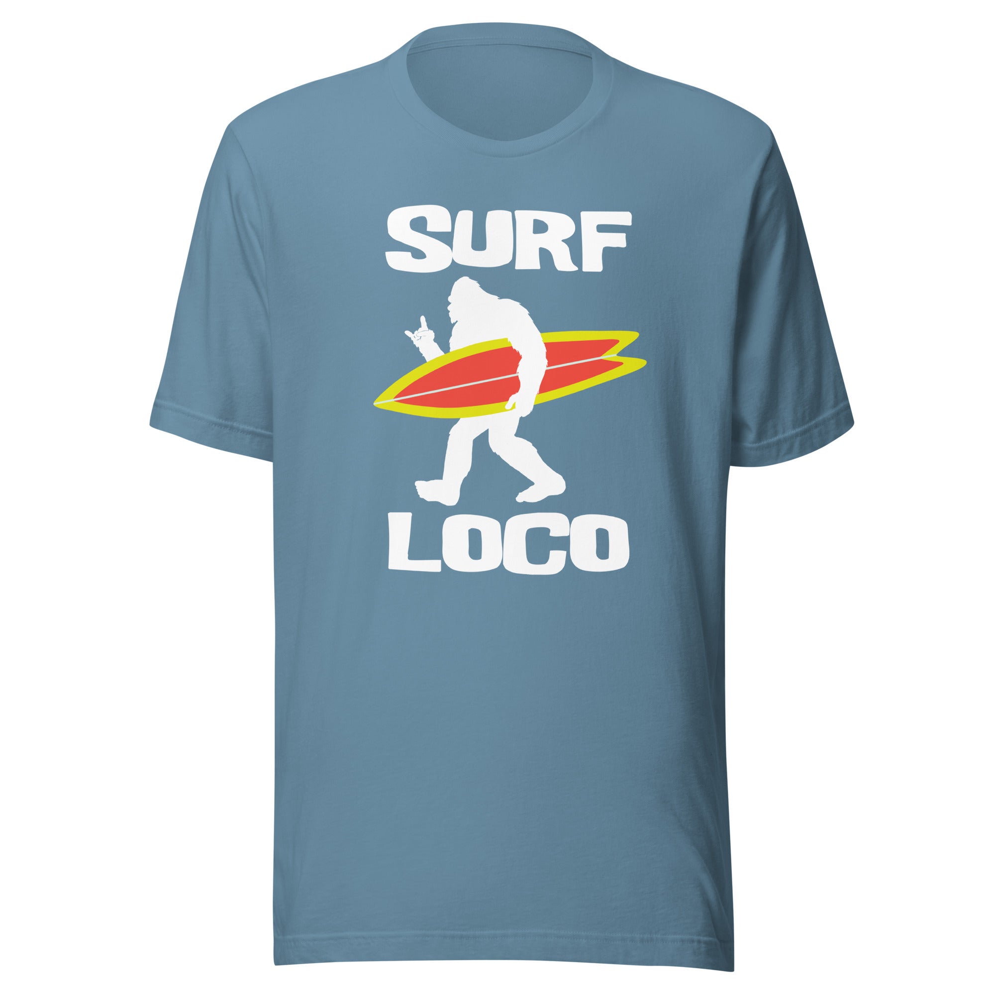 Surf Loco Sasquatch Surfer - Captain Woody's Shirts & Beach Club