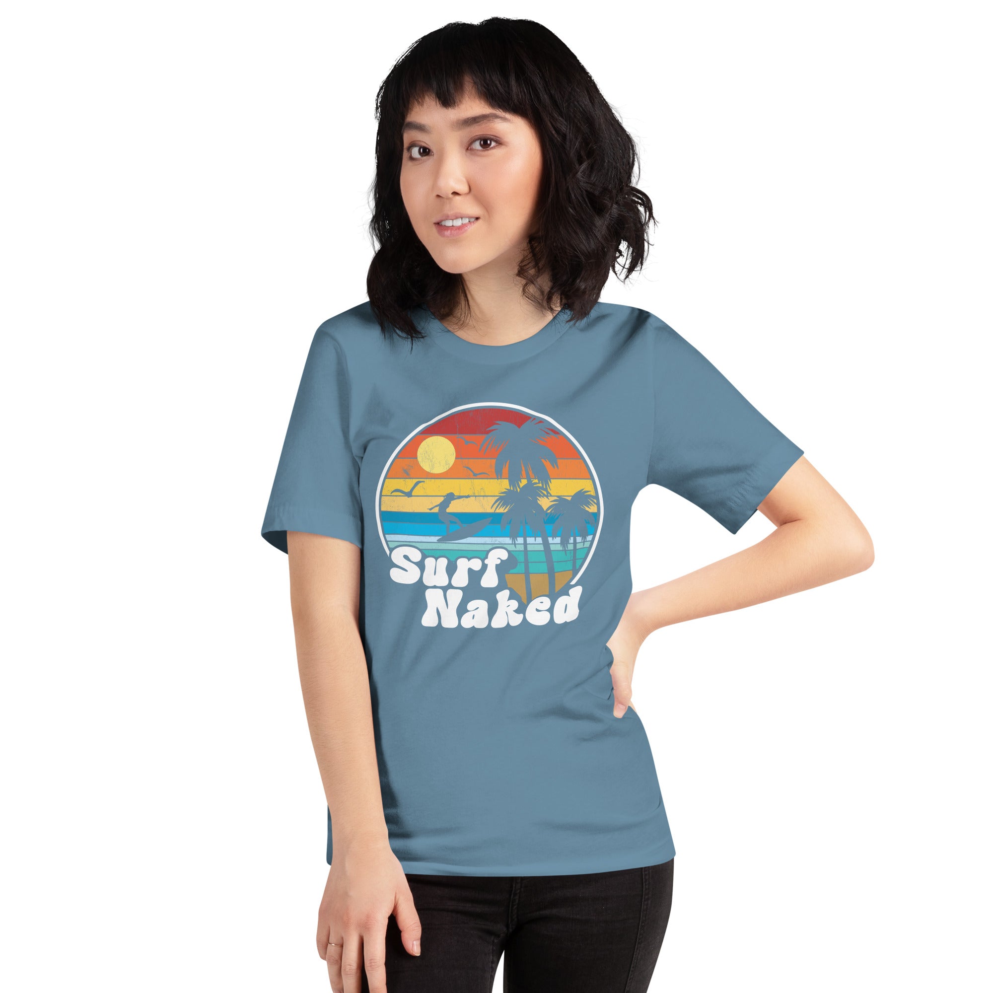 Surf Naked Sunset Beach Tee