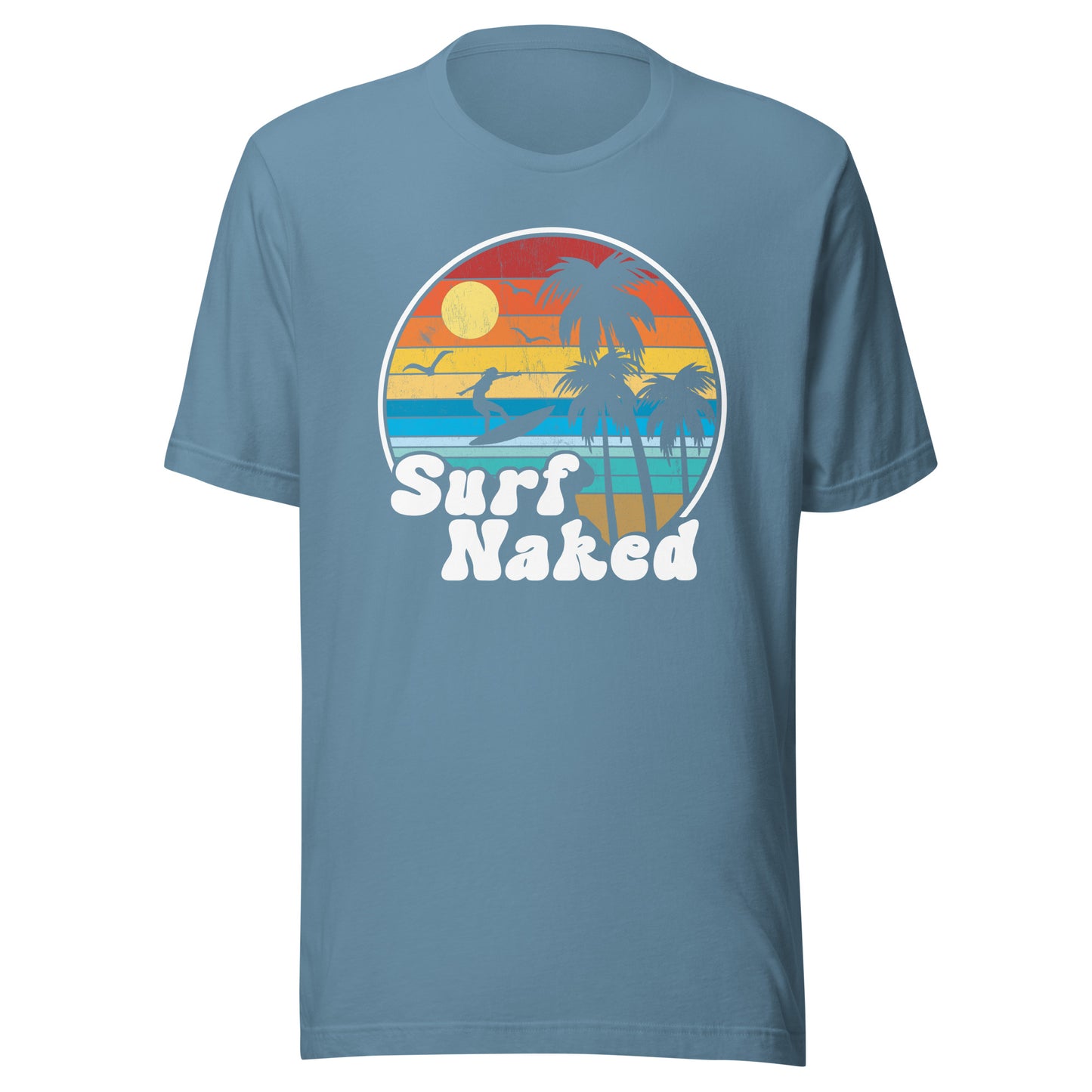 Surf Naked Sunset Beach Tee