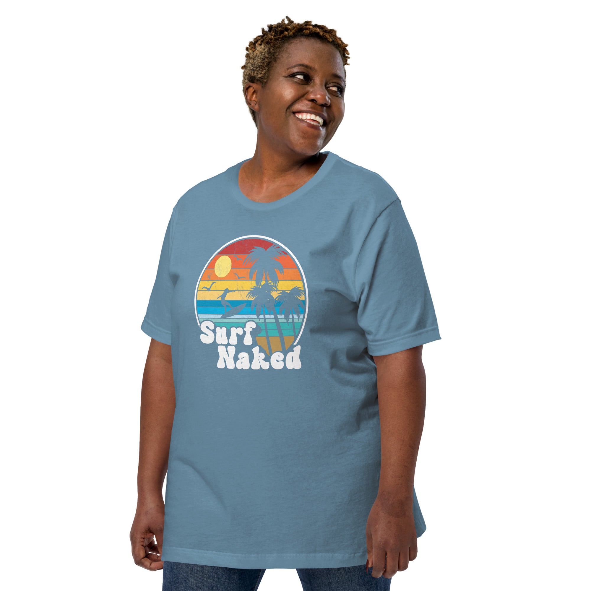 Surf Naked Sunset Beach Tee