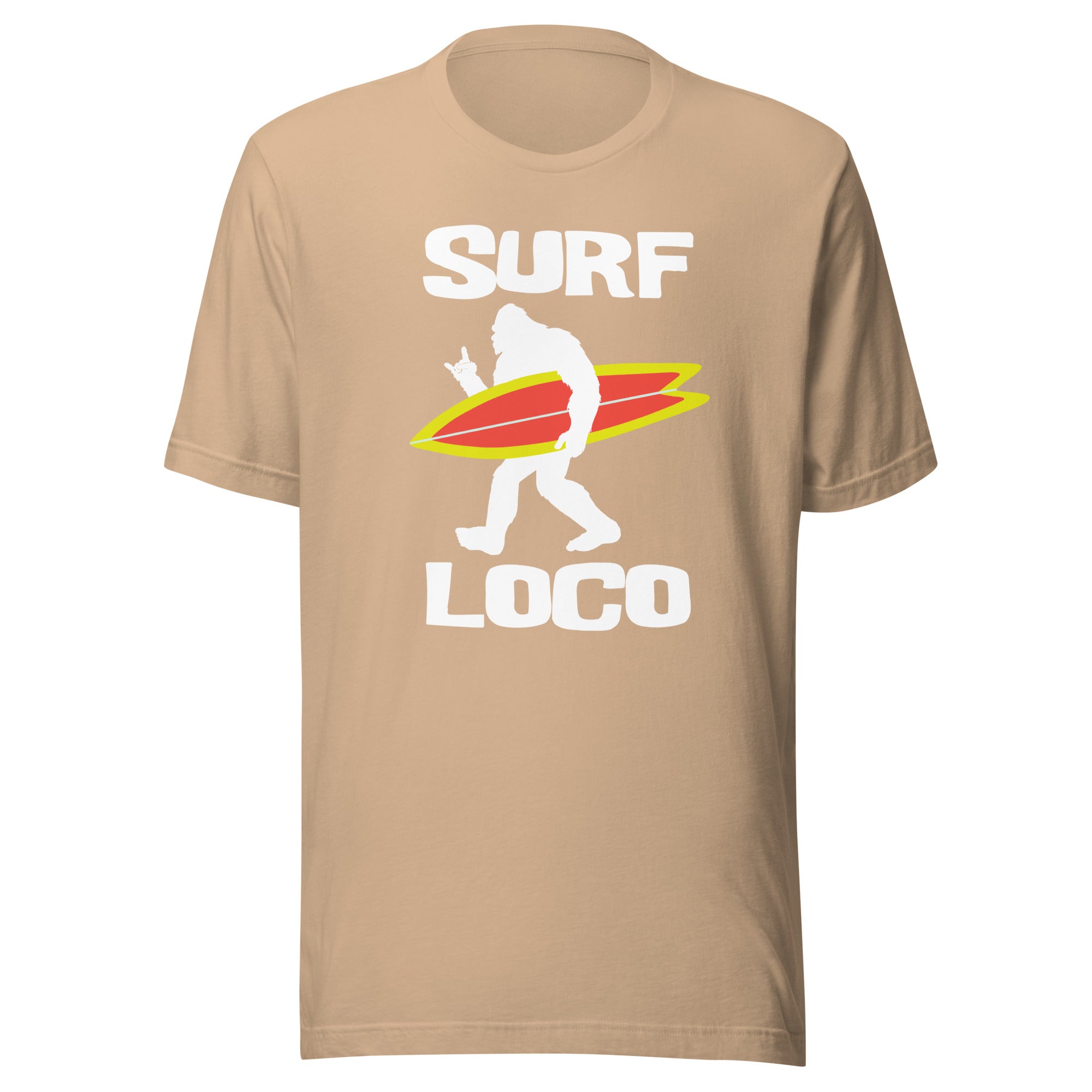 Surf Loco Sasquatch Surfer - Captain Woody's Shirts & Beach Club