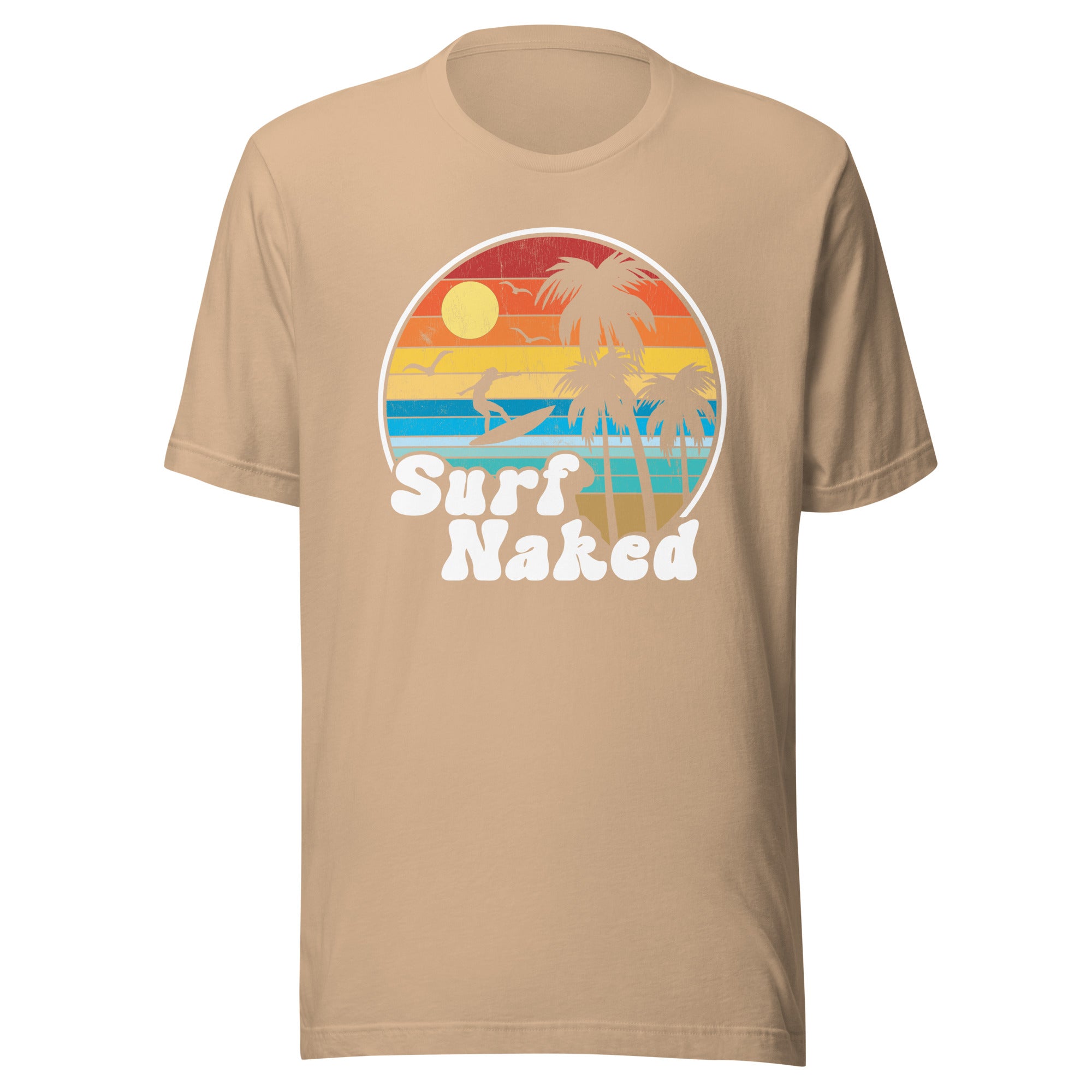 Surf Naked Sunset Beach Tee