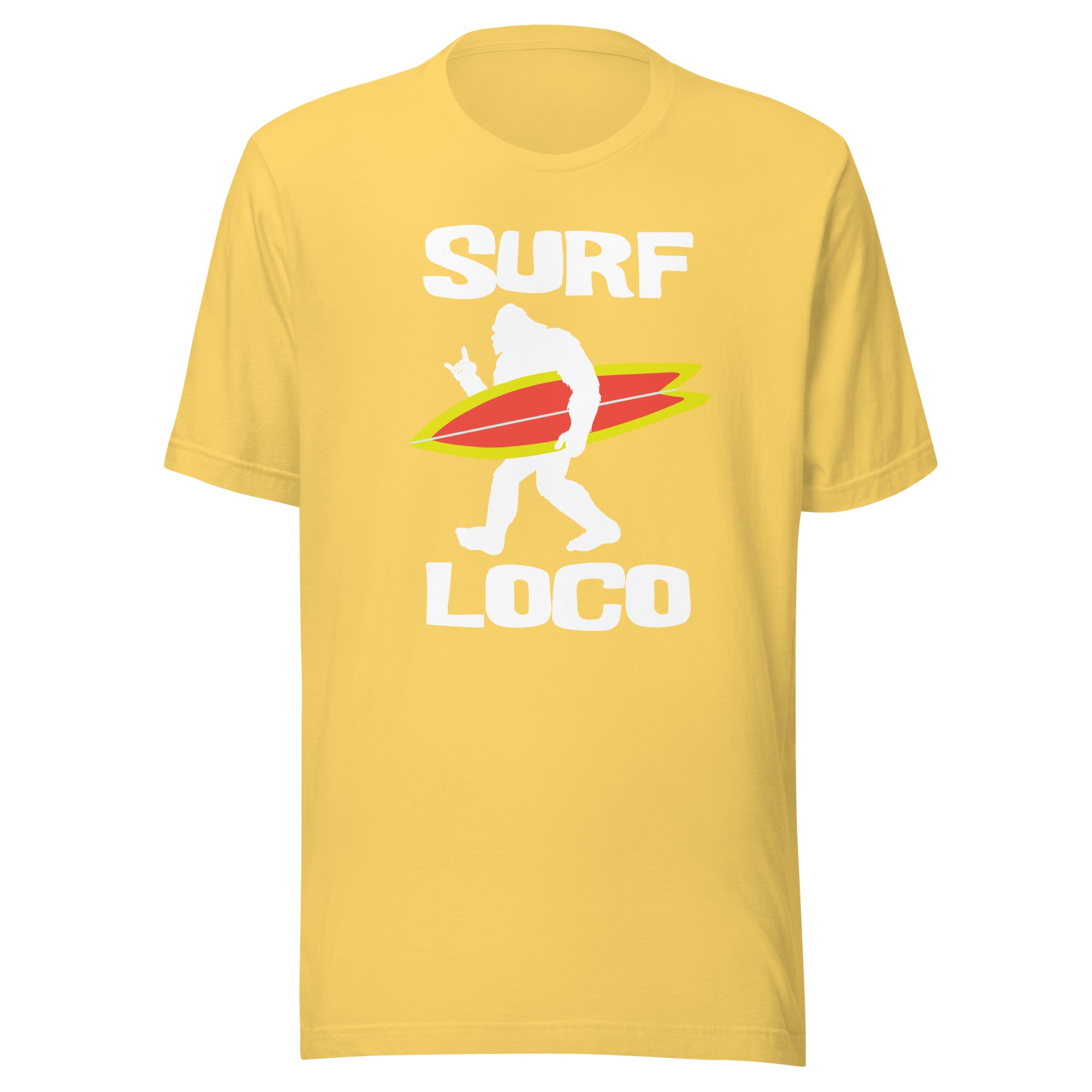 Surf Loco Sasquatch Surfer - Captain Woody's Shirts & Beach Club