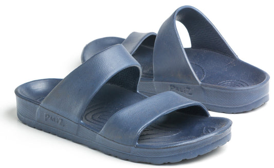 Pali Hawaii Unisex Cruz Slide Comfort Sandal - Blue - Captain Woody's Beach Club