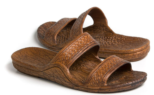 Genuine Pali Hawaii Jesus Sandals -  Light Brown Jandal - Captain Woody's Beach Club