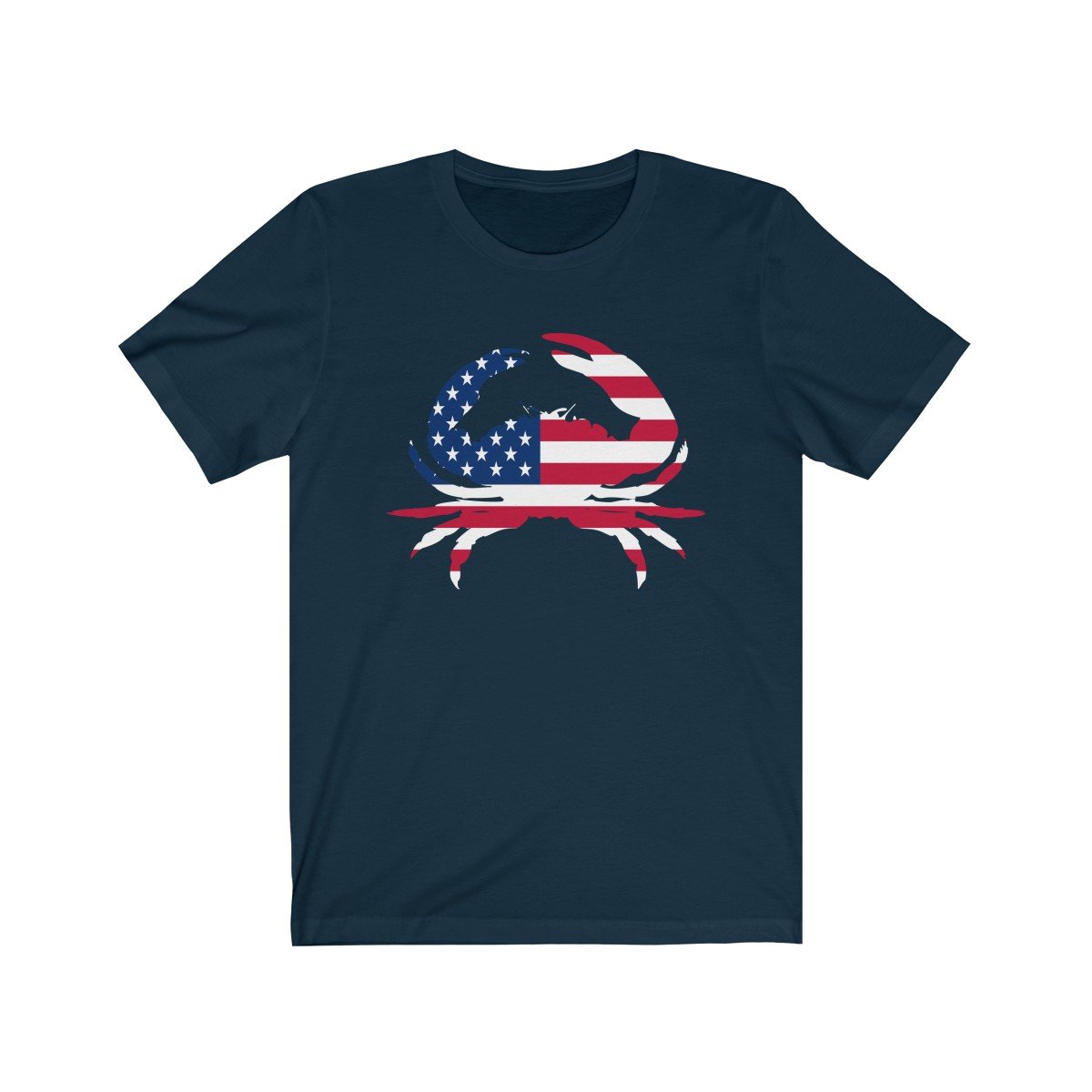 American Crab Unisex Short Sleeve T-Shirt - Captain Woody's Beach Club