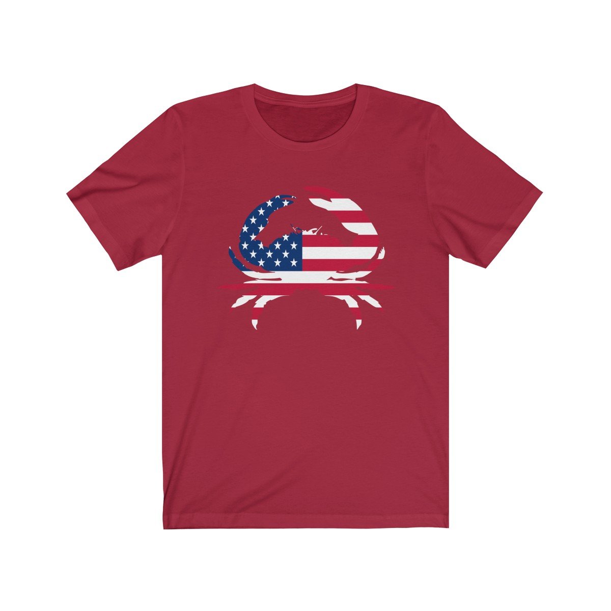 American Crab Unisex Short Sleeve T-Shirt - Captain Woody's Beach Club