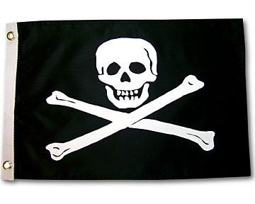 Jolly Roger 3x5 Ft, Pirate Flags - Captain Woody's Beach Club