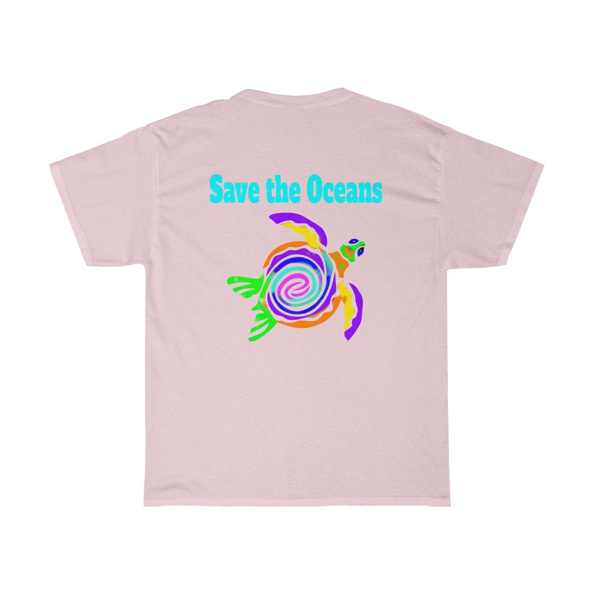 Save the Ocean Unisex Short Sleeve Sea Turtle T-Shirt - Captain Woody's Beach Club