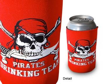 Pirate Drinking Team can and bottle Cozi - Captain Woody's Beach Club