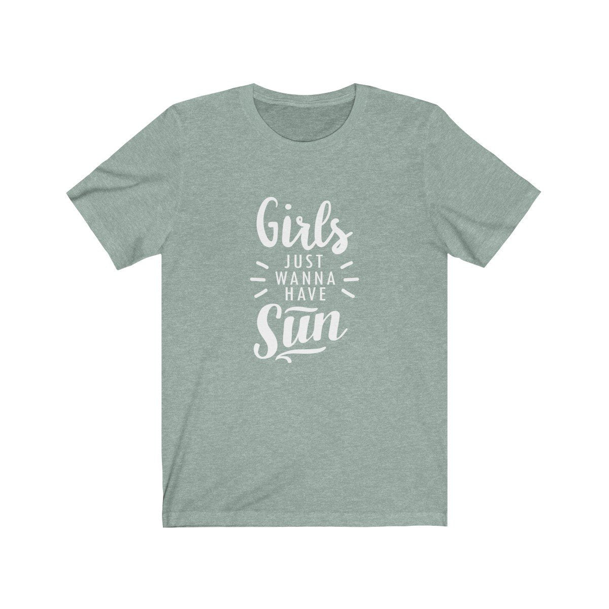 Girls Just Wanna Have Sun Unisex Short Sleeve T-Shirt - Captain Woody's Beach Club