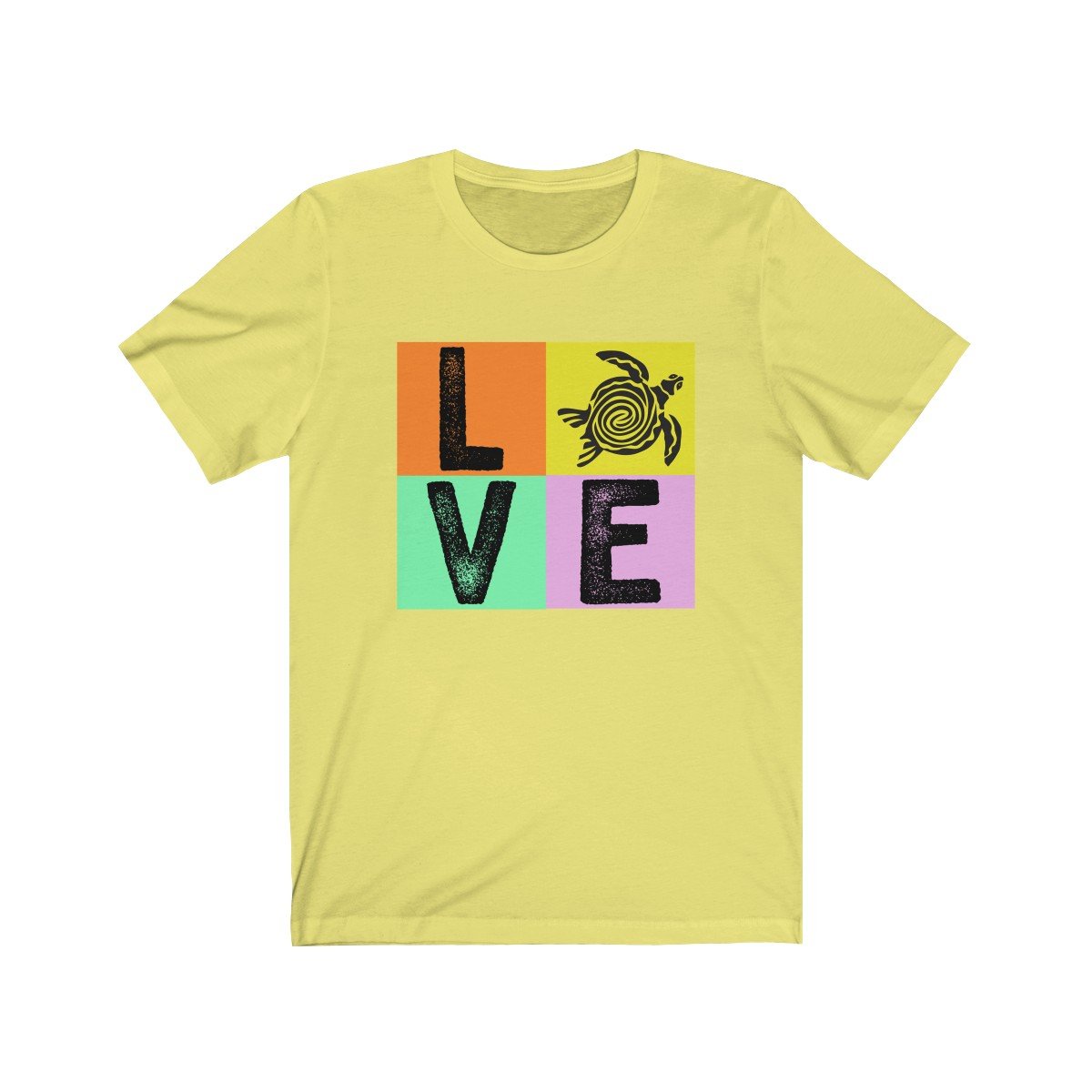 Turtle Love Unisex Short Sleeve Beach Turtle T-Shirt - Captain Woody's Beach Club