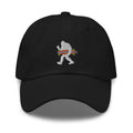 Cool Bigfoot Carrying a Longboard Cap - Captain Woody's Shirts & Beach Club