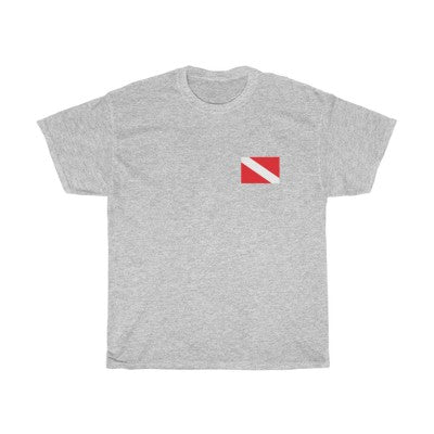 Deeper you Dive Unisex Short Sleeve Dive T-Shirt - Captain Woody's Beach Club