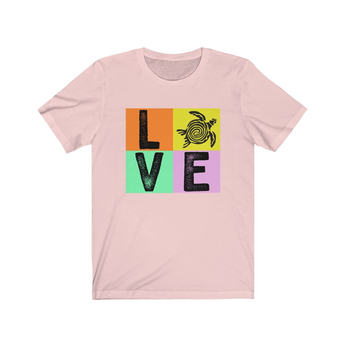 Turtle Love Unisex Short Sleeve Beach Turtle T-Shirt - Captain Woody's Beach Club
