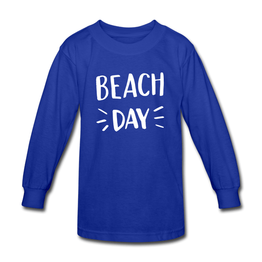 Kids'  Beach Day Long Sleeve T-Shirt - Captain Woody's Locker