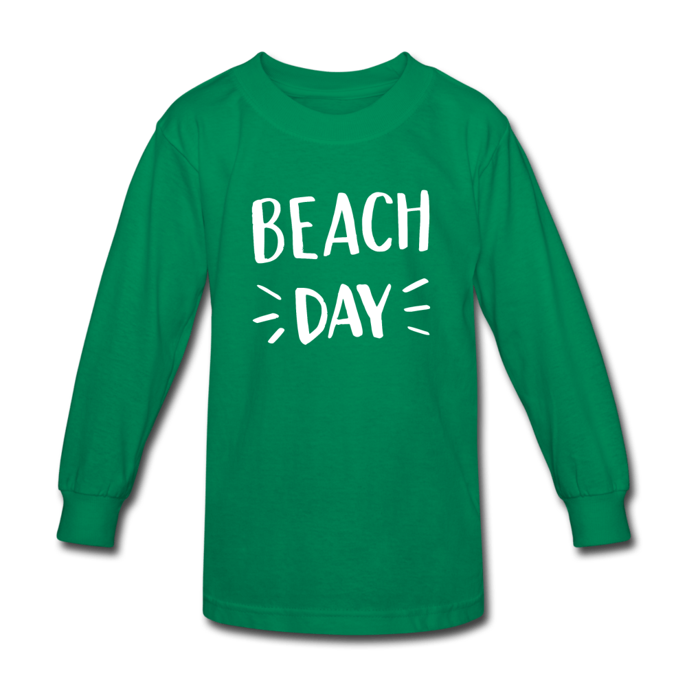 Kids'  Beach Day Long Sleeve T-Shirt - Captain Woody's Locker