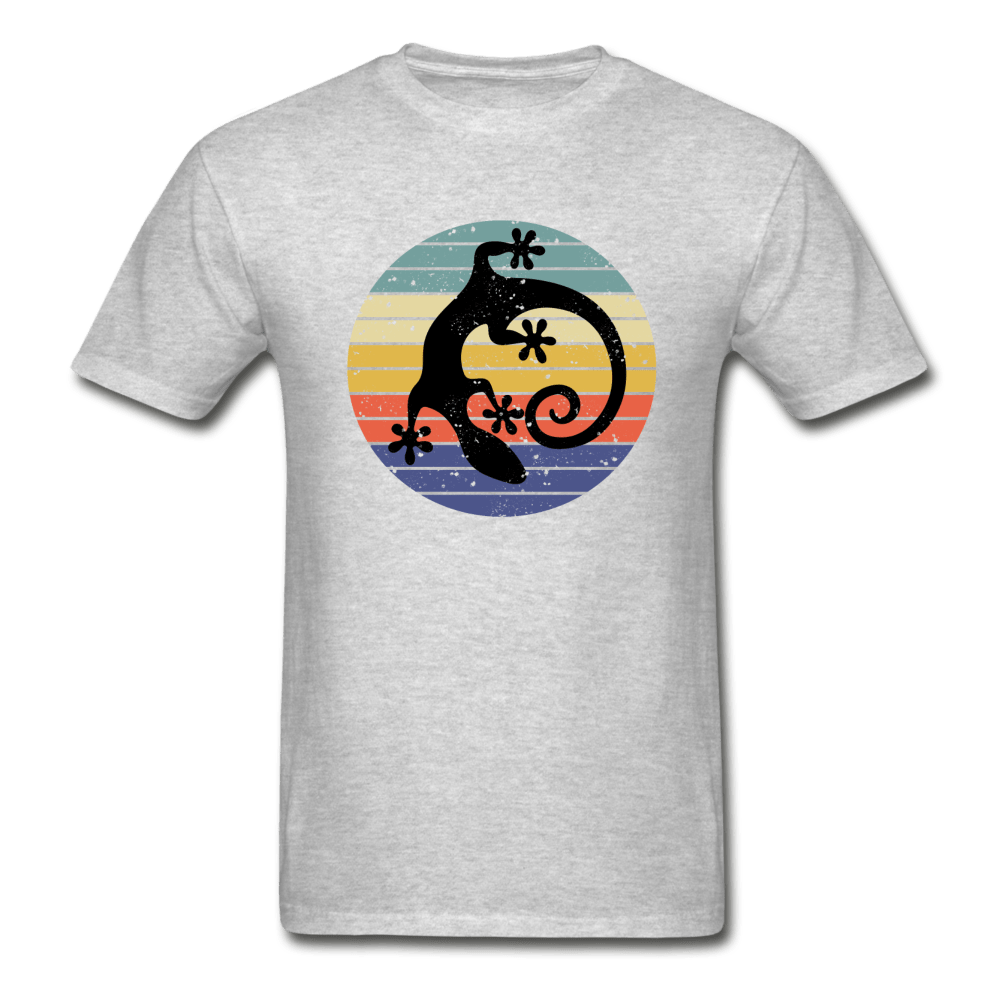 Vintage Sunset Gecko men’s t-shirt - Captain Woody's Locker