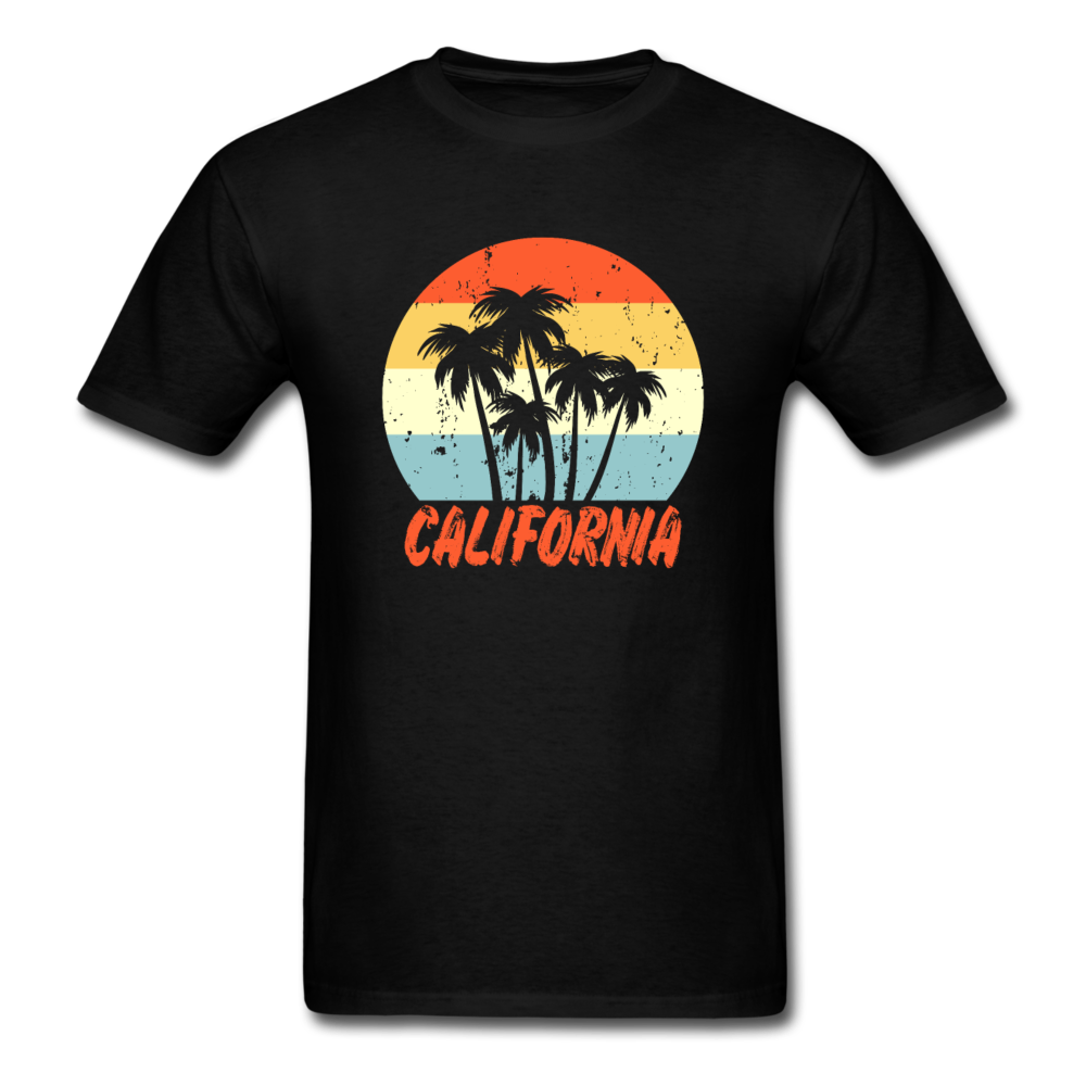 California Palms Unisex T-Shirt - black
