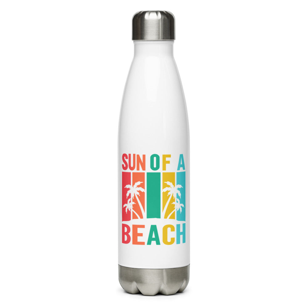 Sun of a Beach Reusable Stainless Steel Water Bottle