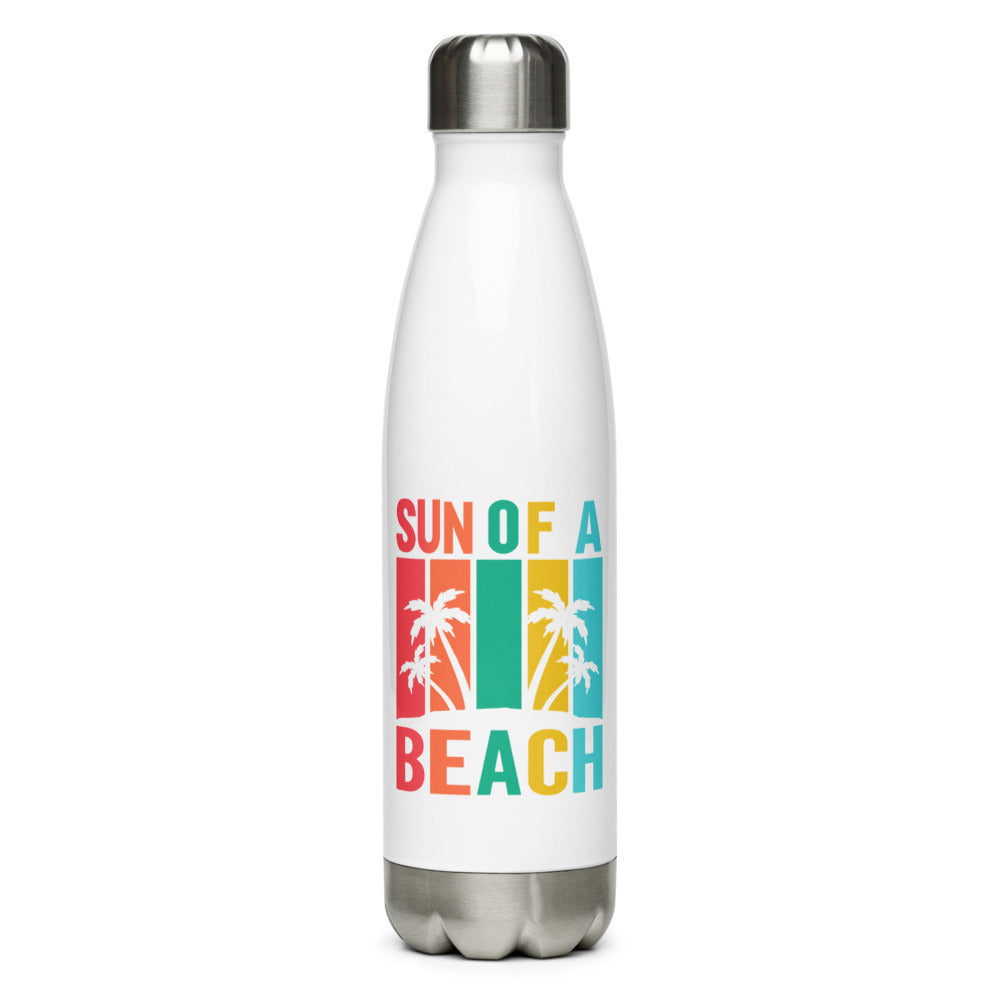 Sun of a Beach Stainless Steel Water Bottle