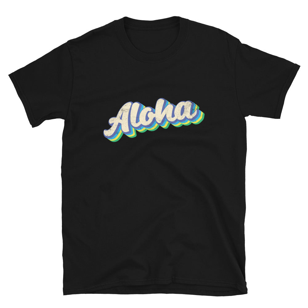 Aloha Hawaiian -  Unisex T-Shirt - Captain Woody's Shirts & Beach Club