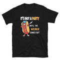 Funny Weiner Shirt, Party Shirt for Men, It’s Not a Party Until the Weiner Come Out - Captain Woody's Shirts & Beach Club