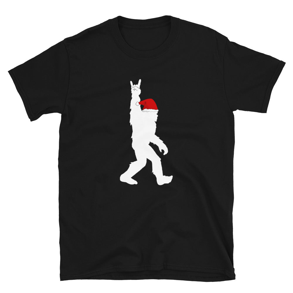 Funny Christmas Sasquatch Shirt, Bigfoot Santa Shirt, Bigfoot T-Shirt - Captain Woody's Shirts & Beach Club