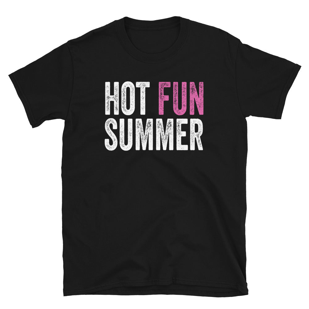 Women's Unisex Hot Fun Summer Shirt, Lake, Beach, Boat Summer Top for Fun in the Summer, Women's Summer T-Shirt - Captain Woody's Shirts & Beach Club