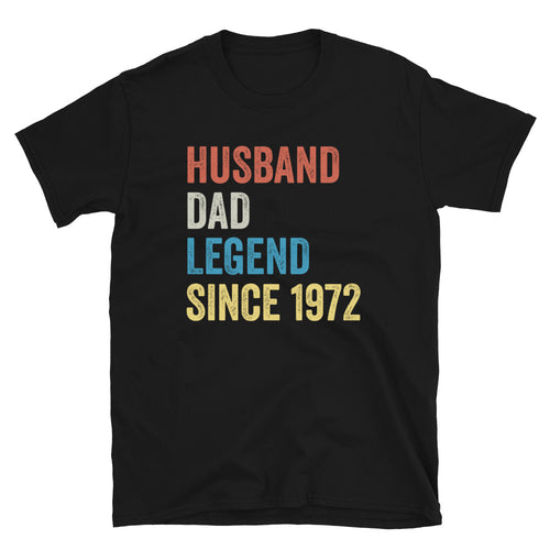 50th Birthday Gift TShirt, Husband Dad Legend Since 1982 Birthday Shirt - Captain Woody's Shirts & Beach Club