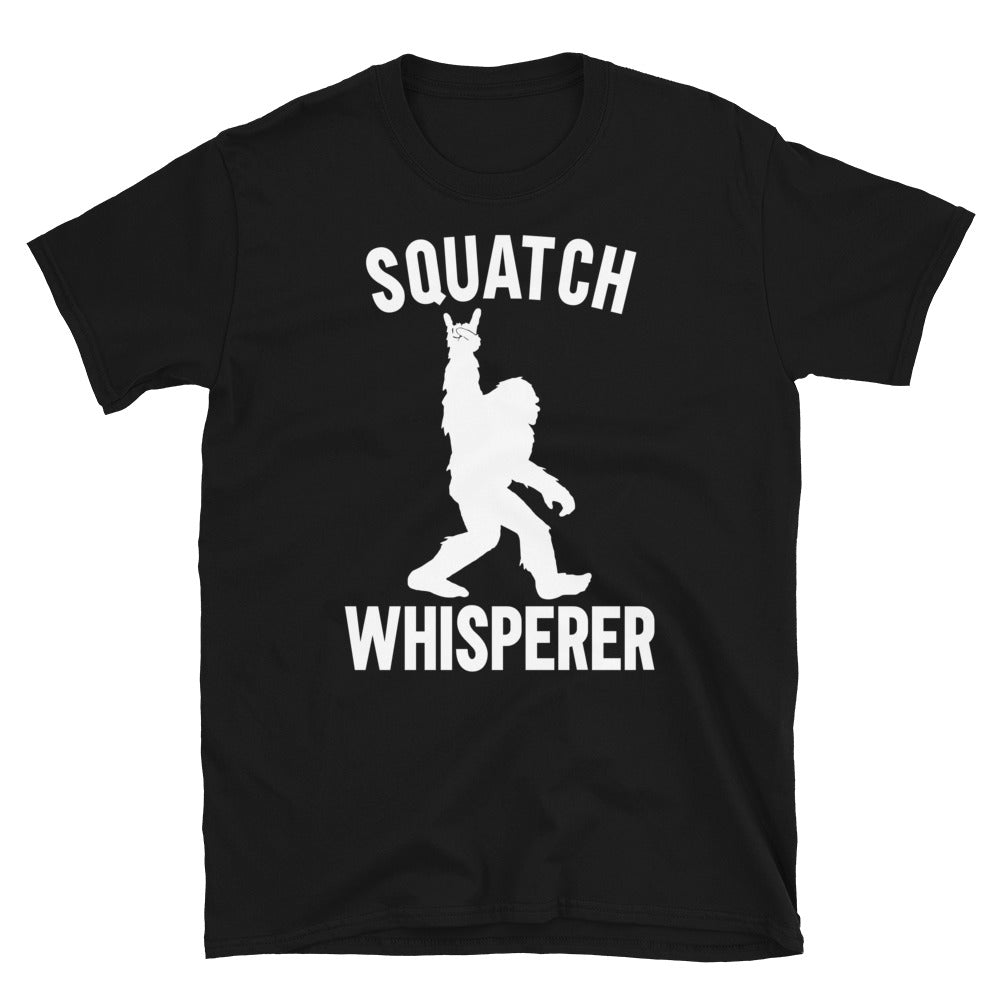 Funny Squatch Whisperer Bigfoot shirt, Sasquatch Believers Gift T-Shirt - Captain Woody's Shirts & Beach Club
