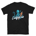 Angry Octopus California Surfer - Unisex T-Shirt - Captain Woody's Shirts & Beach Club