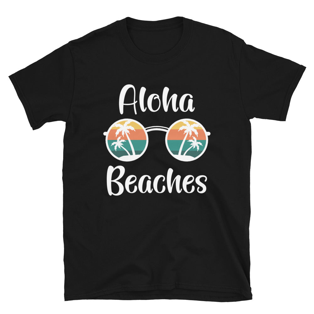 Aloha Beaches -  Unisex T-Shirt - Captain Woody's Shirts & Beach Club