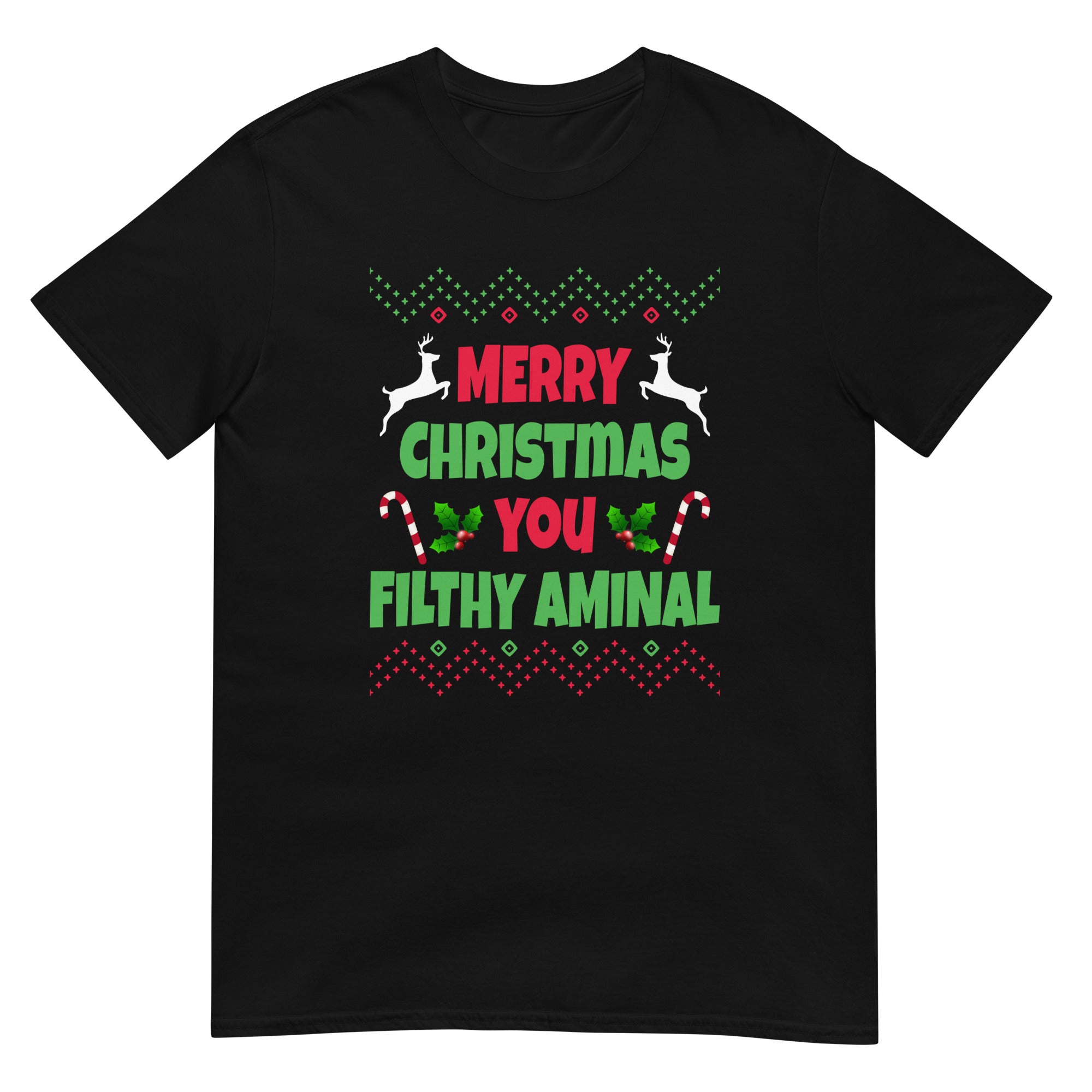 Merry Christmas you Filthy Animal T-Shirt - Captain Woody's Shirts & Beach Club