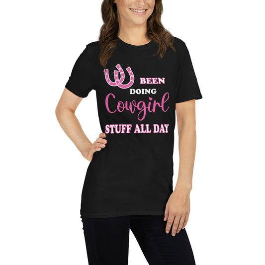 Women's Been Doing Cowgirl Stuff All Day T-Shirt